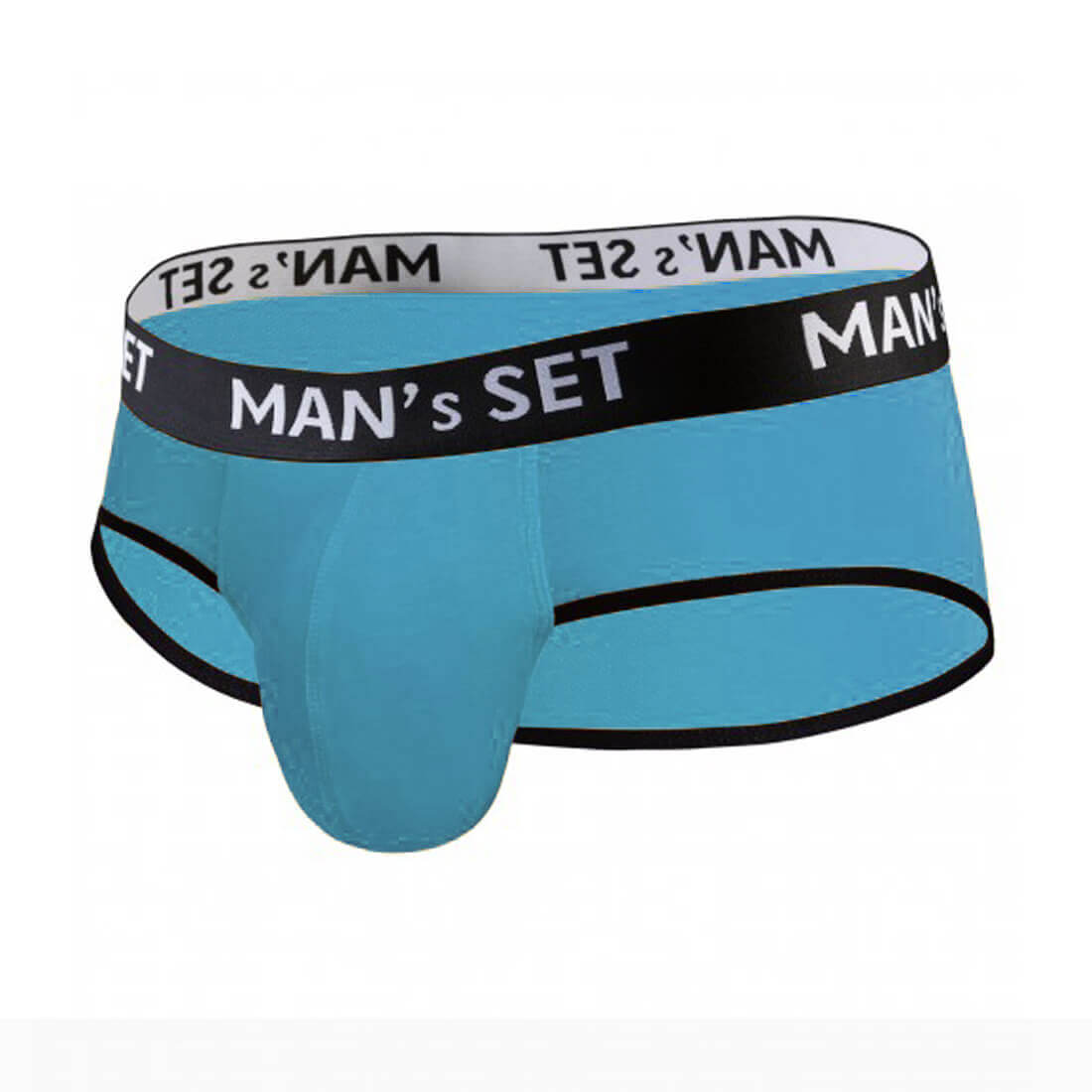 Чоловічі труси сліпи з бавовни, Anatomic Slips, бірюзовий MansSet