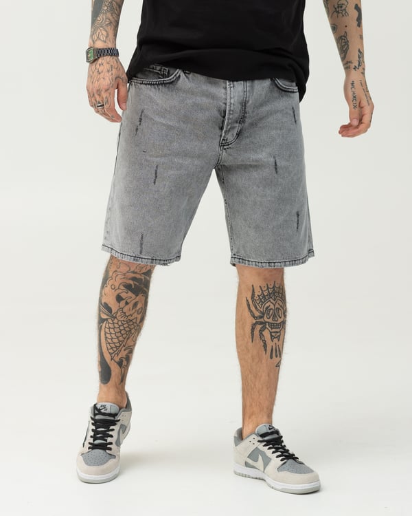 Сілі джинсові шорти BEZET з перфорацією