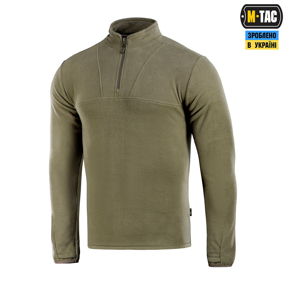 Кофта флисовая M-Tac Delta Fleece Зеленая Олива