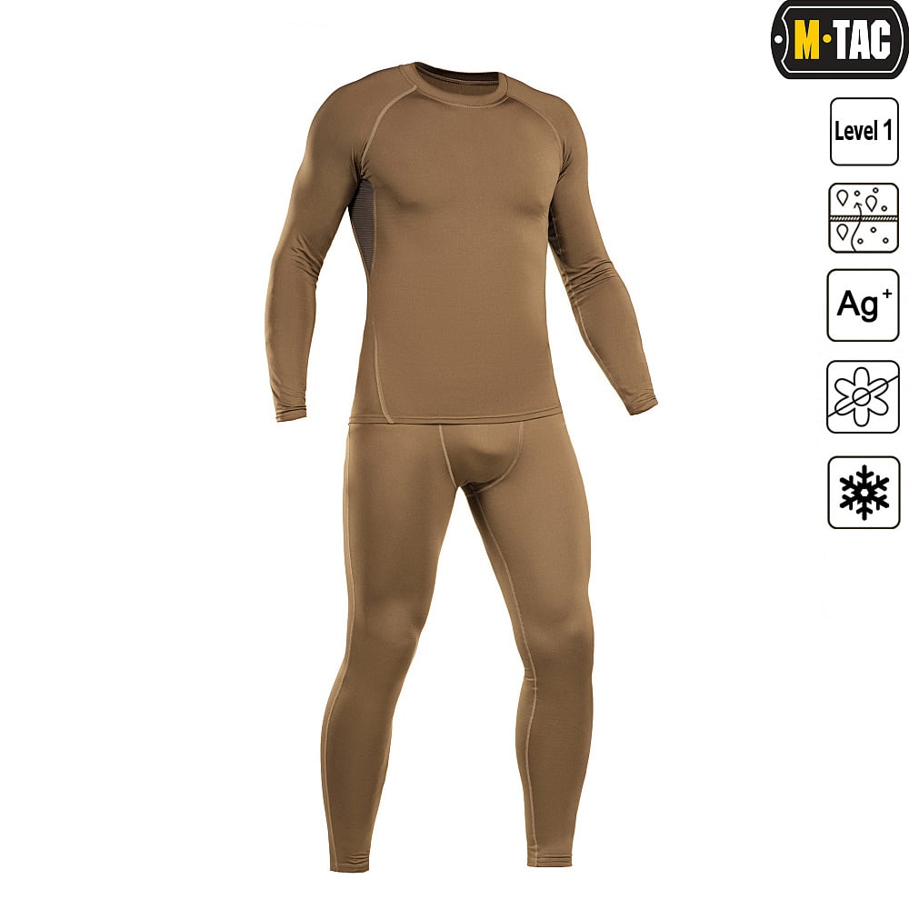 Термобілизна M-Tac ThermoLine Coyote Brown M (00000005438) СПЕЦПРОМ КР