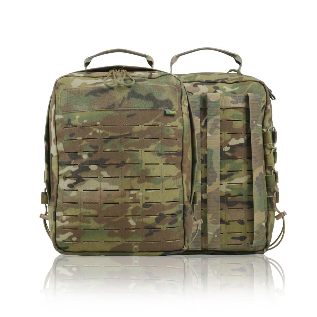 Рюкзак тактичний з MOLLE Kiborg Cordura Squadron Multicam KIBORG