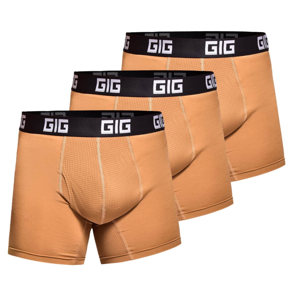 Комплект трусів Dynamic air подовжені. Колір Койот, 3 шт GIG MILITARY