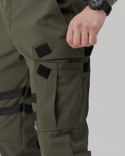 Штани карго BEZET Aggressive хакі - Фото 11