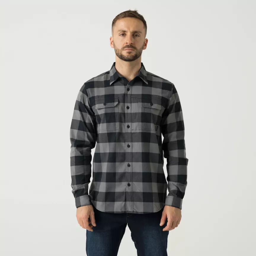 Сорочка Helikon-Tex Shirt - Nylon Sorona Blend True Grey Checkered