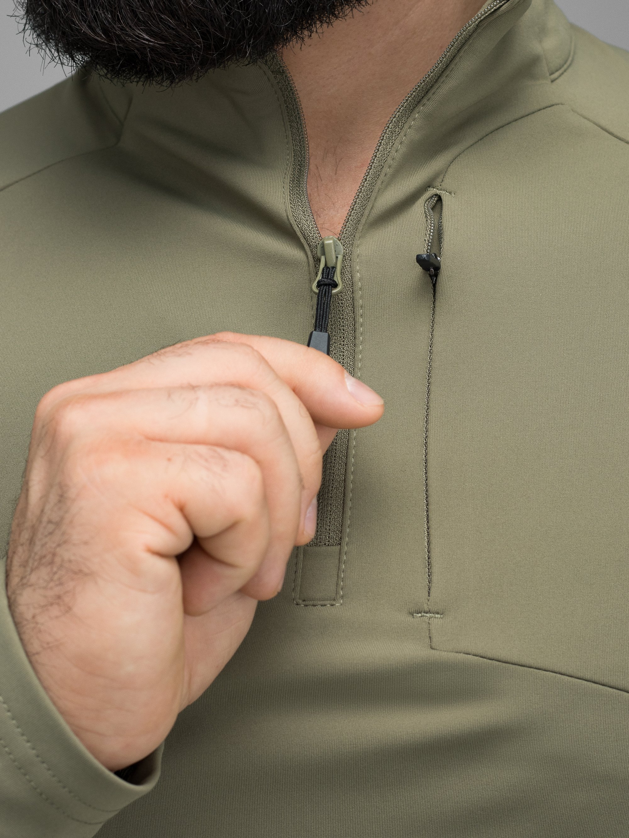 Кофта BEZET Active хакі - Фото 19