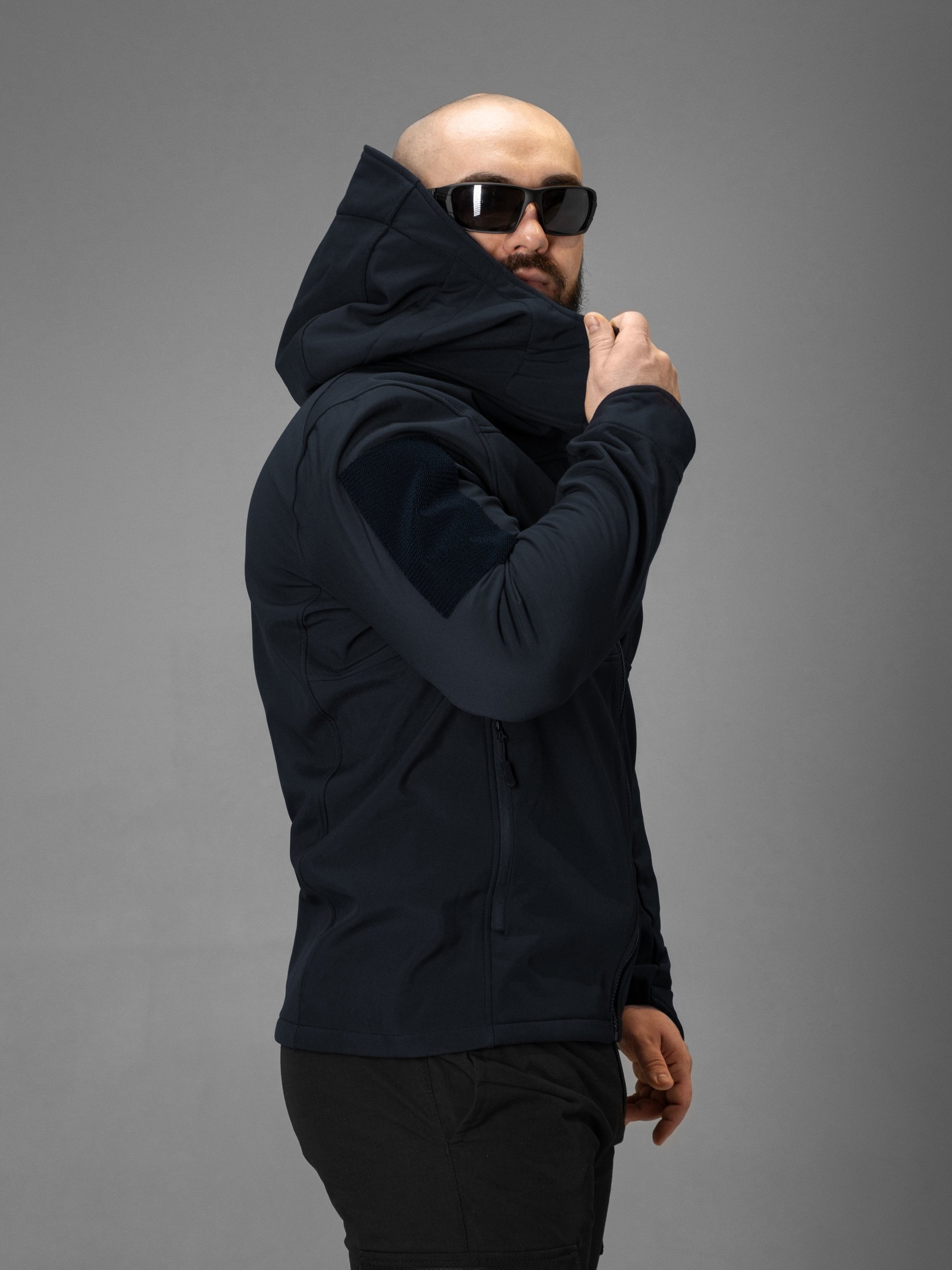 Куртка Softshell BEZET Falcon синій - Фото 4