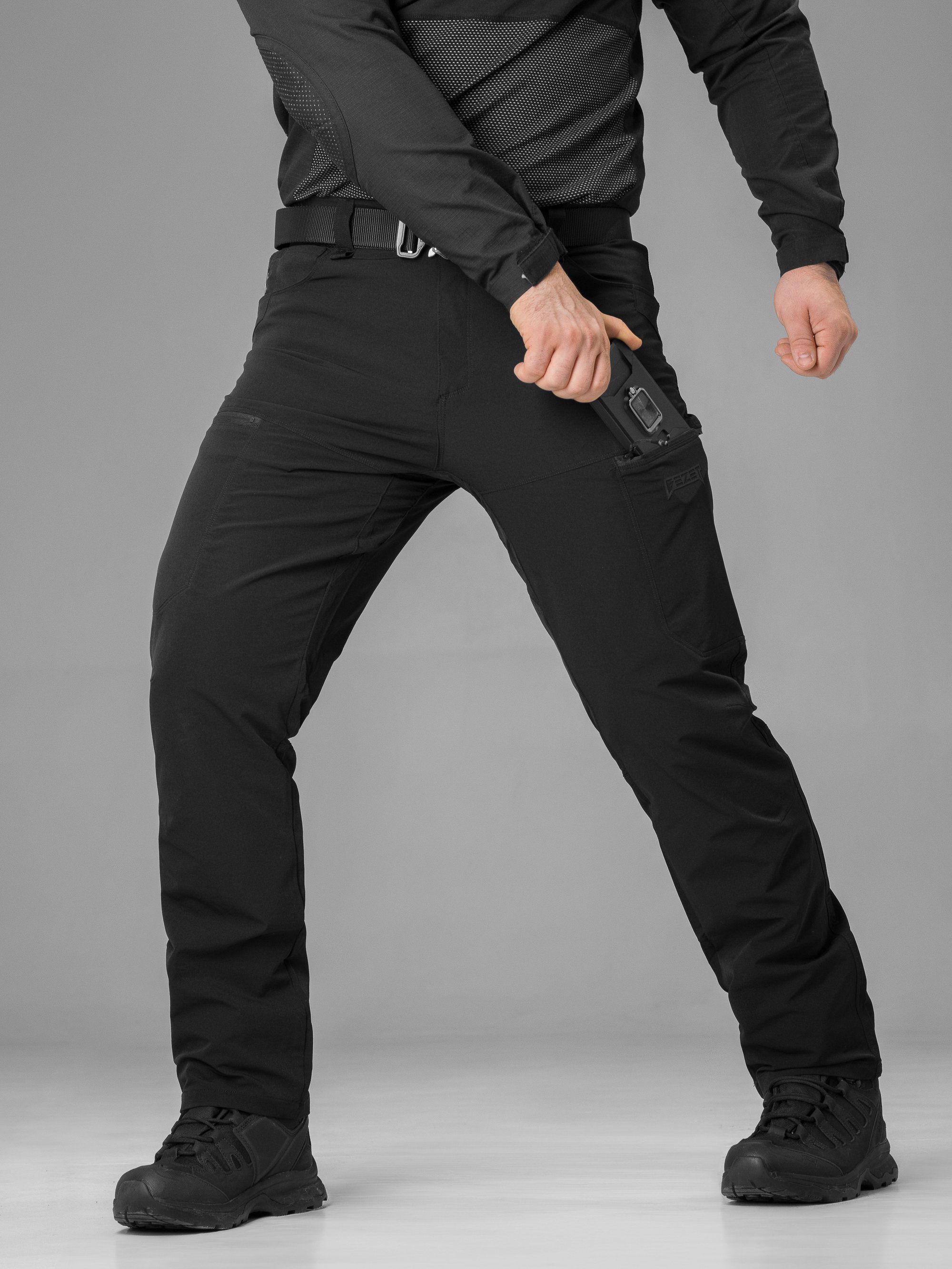 Штани карго тактичні BEZET TactDry чорний - Фото 16