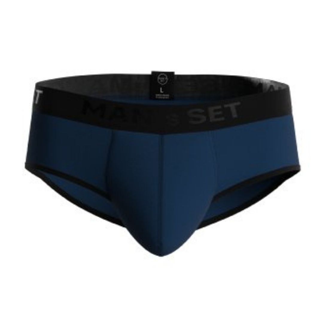 Мужские анатомические брифы из хлопка, Anatomic Briefs Black Series, синий MansSet