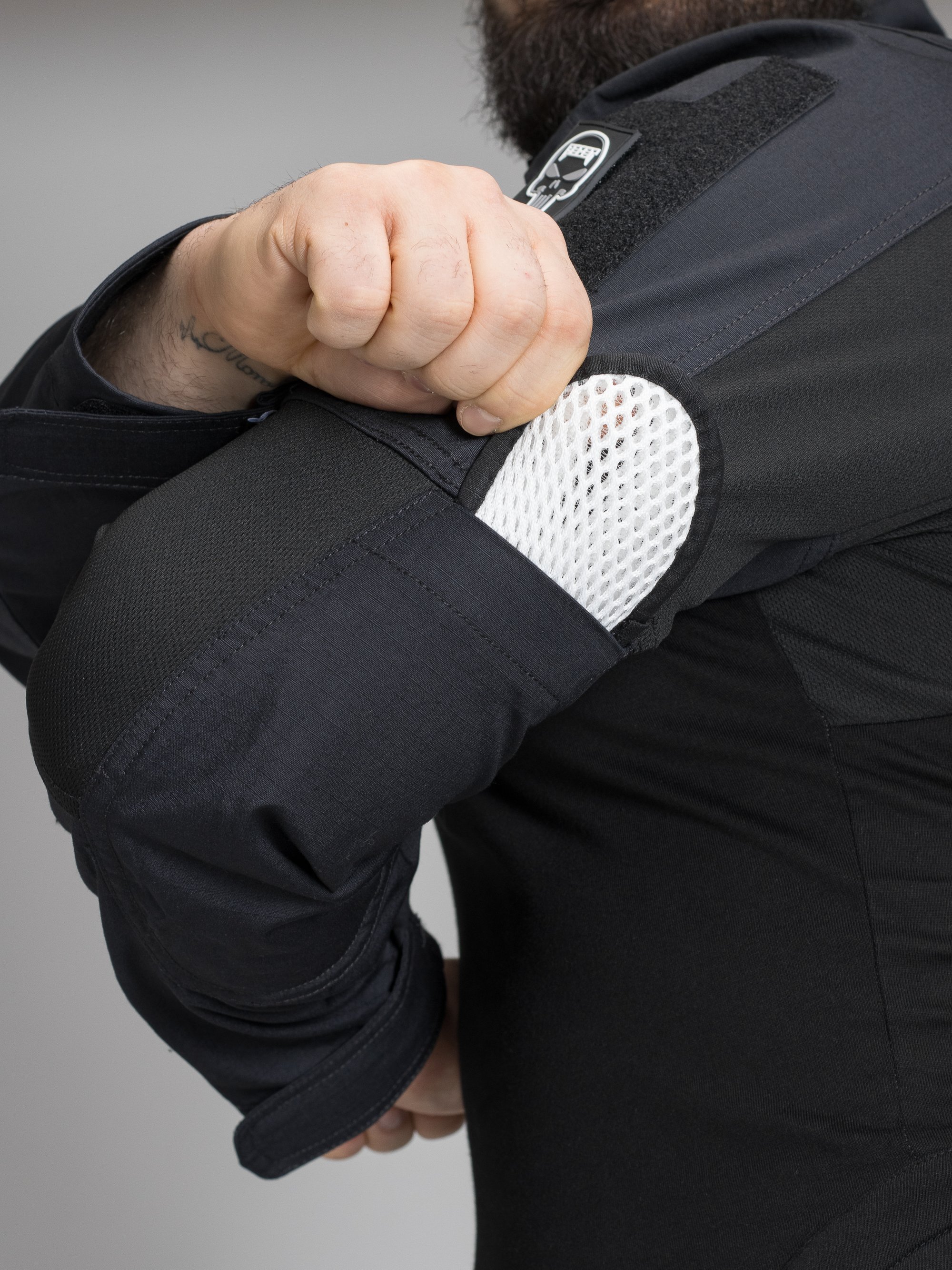 Сорочка бойова BEZET Штурм чорний - Фото 34