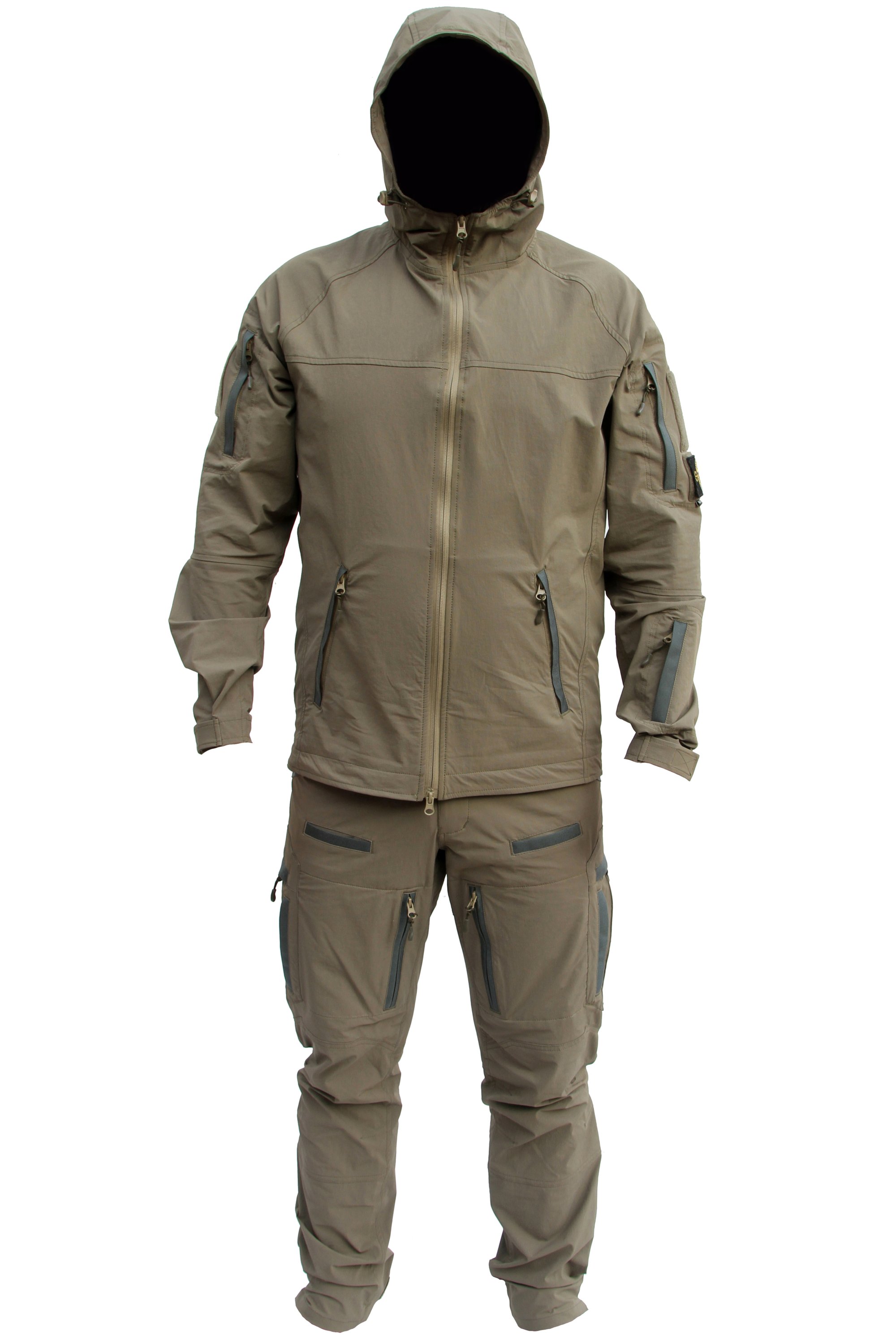 M-GEAR Комплект тактичний M-STRONG РУХ 4Wstretch lead gray (вітровка+штани) M-GEAR