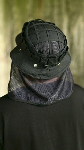 Панама тактична Cord, чорна AVGear