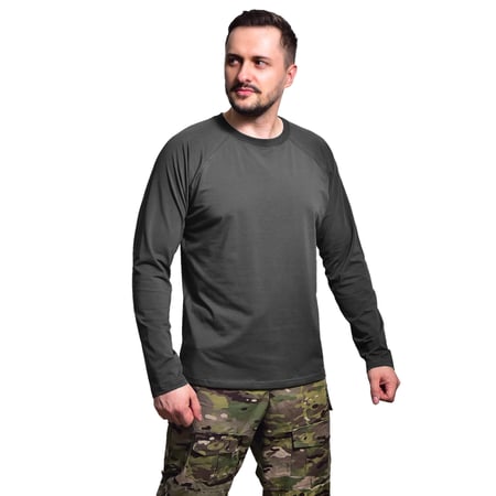 Кофта лонгслів Gig Military. Чорний GIG MILITARY