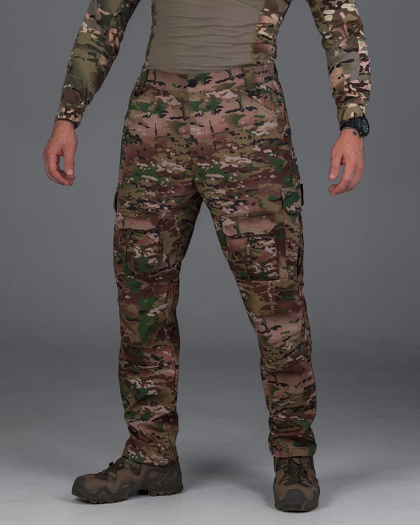 Брюки карго тактичні BEZET Воїн мультикам