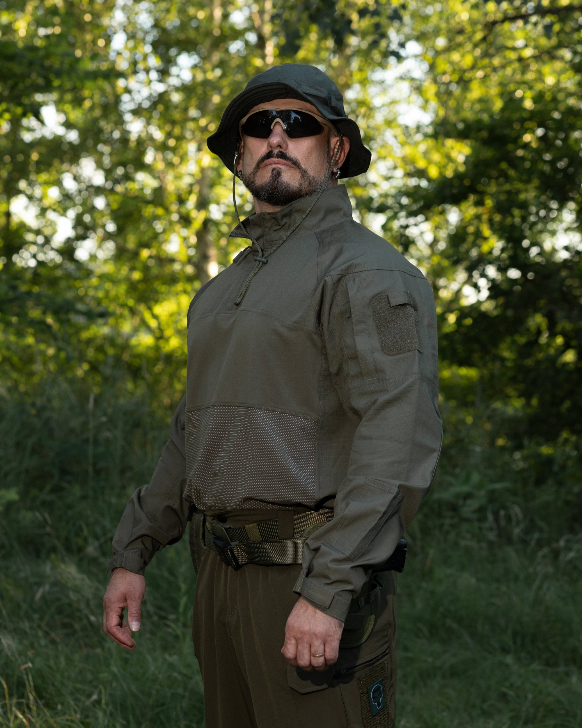 КОМПЛЕКТ (БРЮКИ КАРГО ТАКТИЧНІ BEZET БАЙРАКТАР ХАКІ, СОРОЧКА БОЙОВА BEZET FIGHT 2.0 ХАКІ) - Фото 7