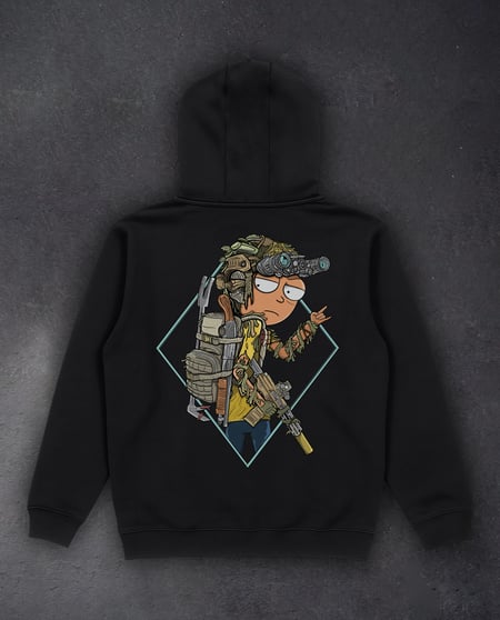 Худі на флісі / без флісу "Tactical Morty" We feel