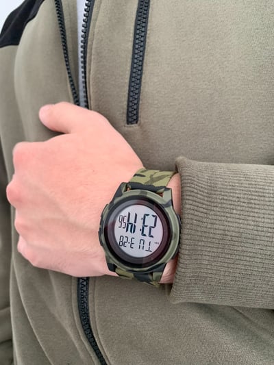 Чоловічий тактичний годинник Skmei Military New - Фото 4