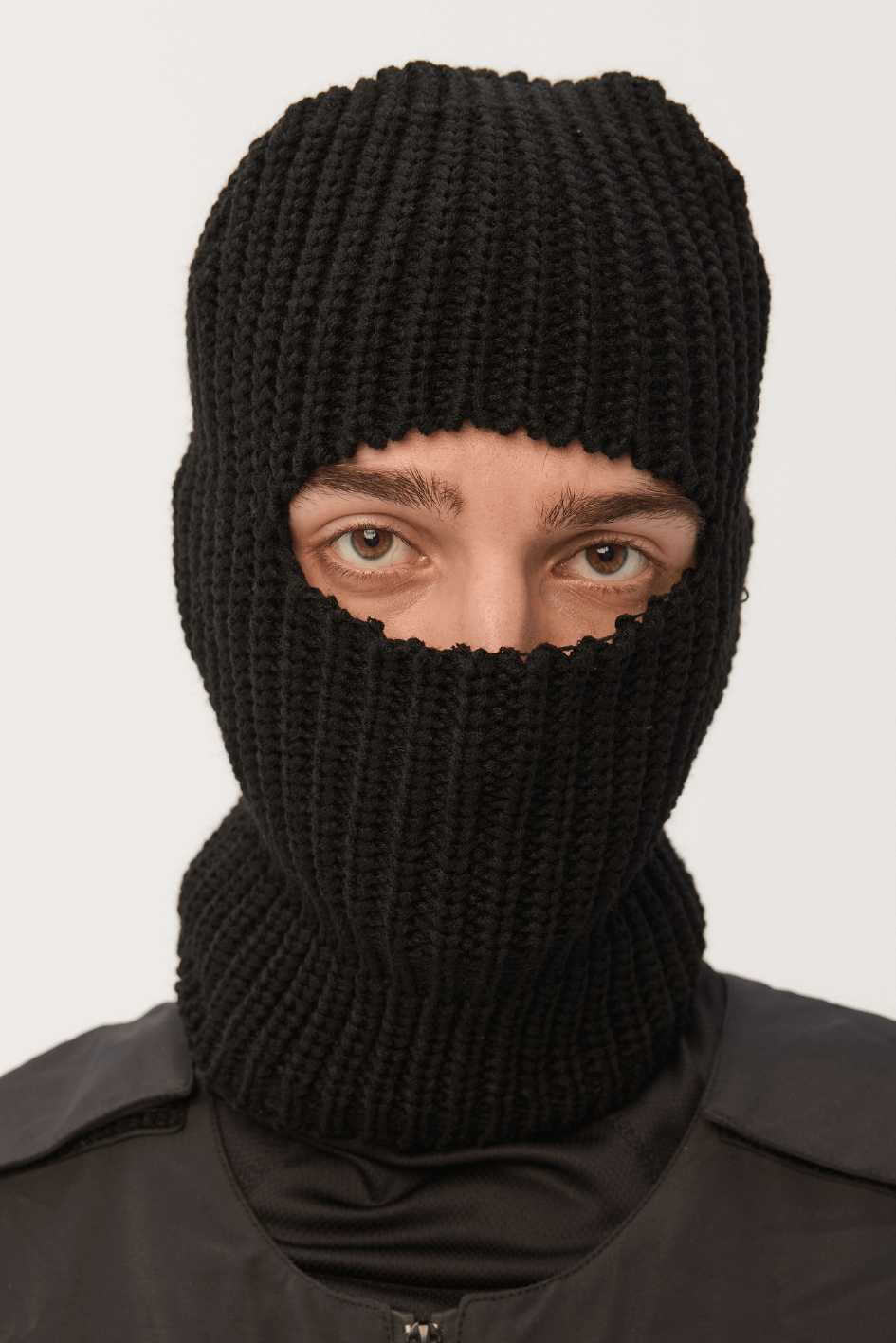 Балаклава в'язана, чорний TURWEAR