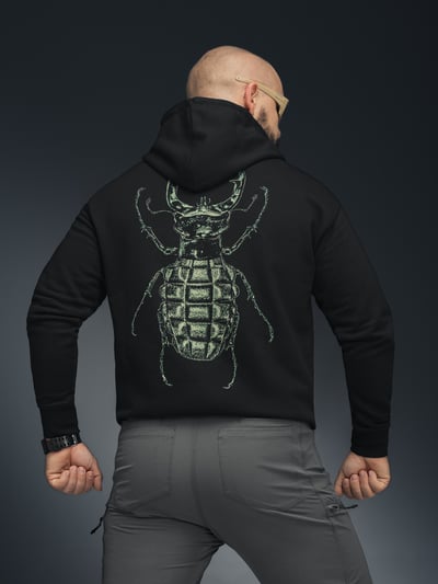 Худі BEZET Scarab Ops чорний - Фото 7