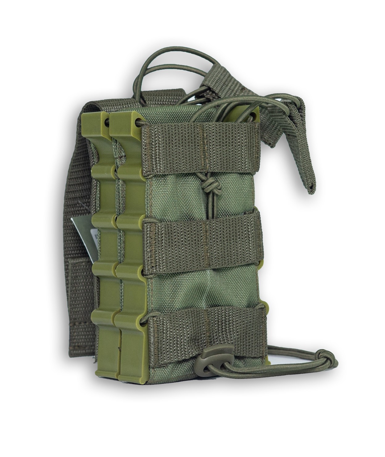 Підсумок для АК/АКМ на 2 магазини з відкрит карманом сендвіч пласт оксфорд PU хакы Tactic4Profi