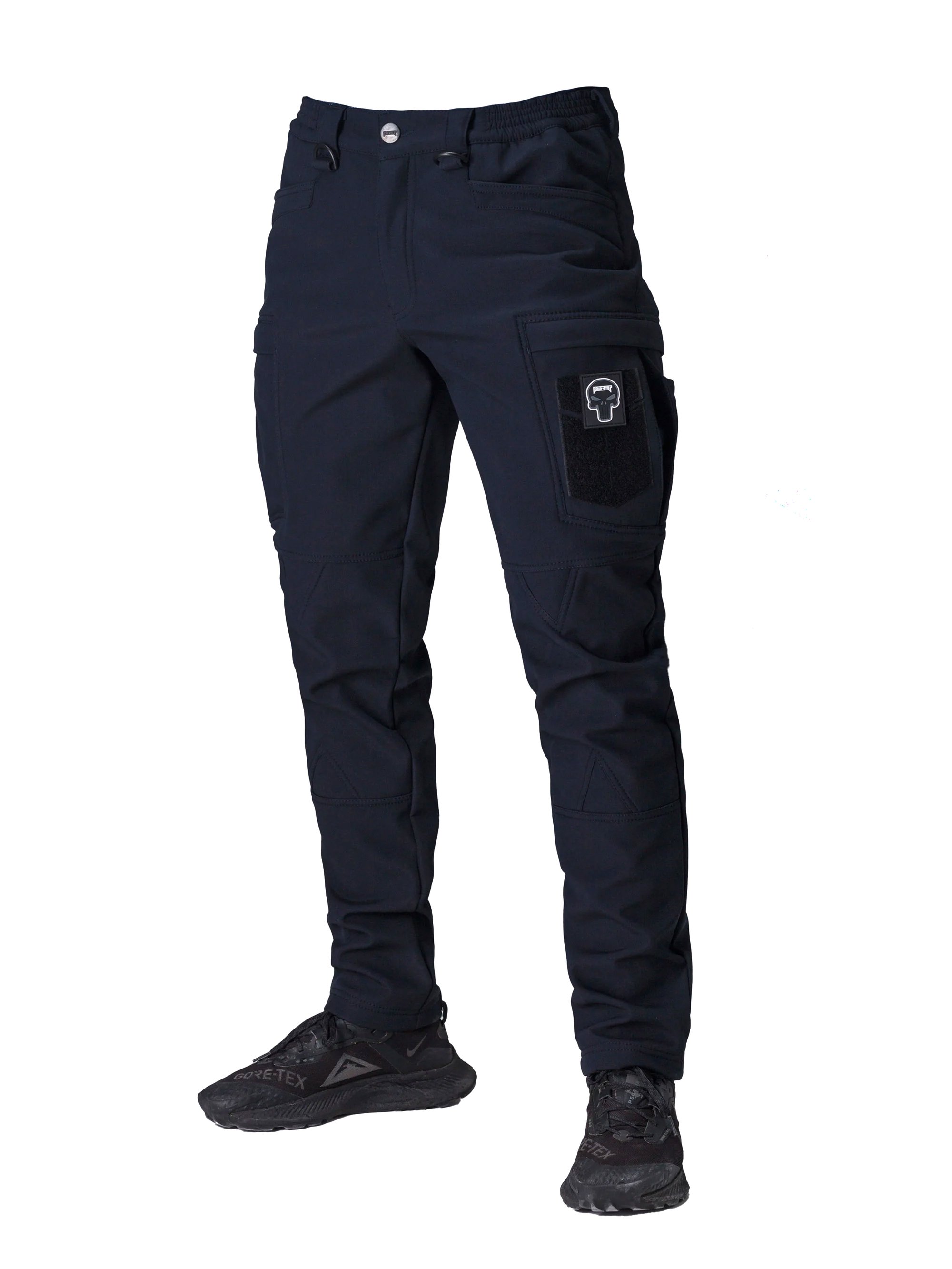 Брюки карго теплые BEZET Капеллан синий