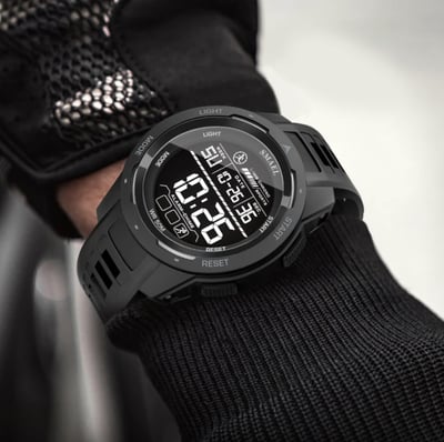 Чоловічий тактичний годинник Smael Brutto Pro - Фото 7