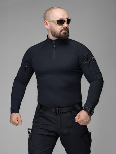 Сорочка тактична BEZET Combat синій - Фото 2