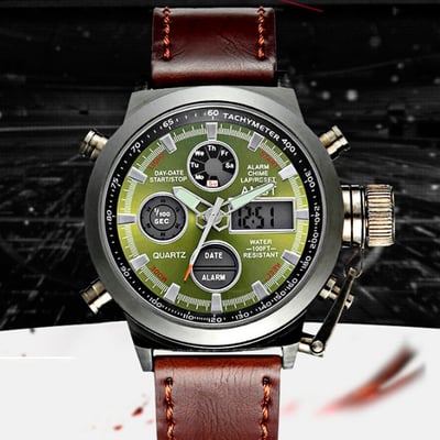 Чоловічий водостійкий тактичний годинник AMST Mountain - Фото 12