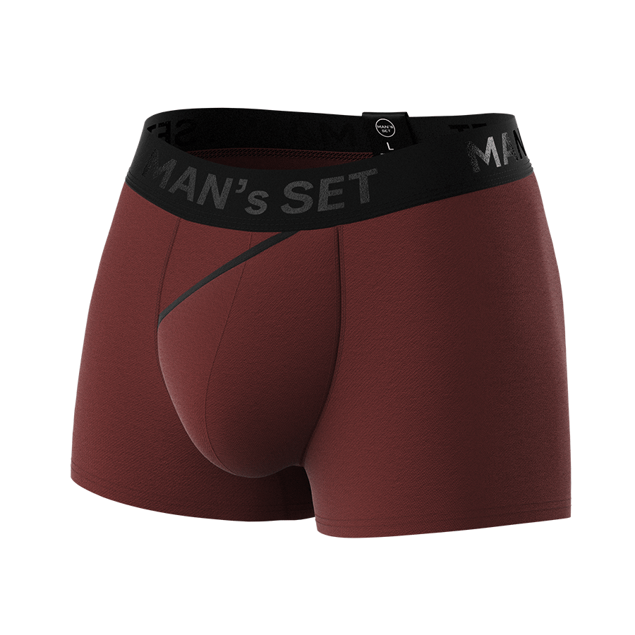 Мужские анатомические боксеры из хлопка, Anatomic Classic 2.0, Black Series, коричневый MansSet