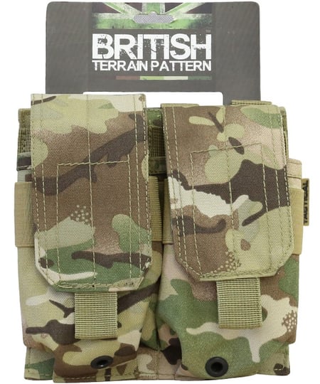 Підсумок під магазини АК KOMBAT UK Double Original Style Mag Pouch мультікам KOMBAT