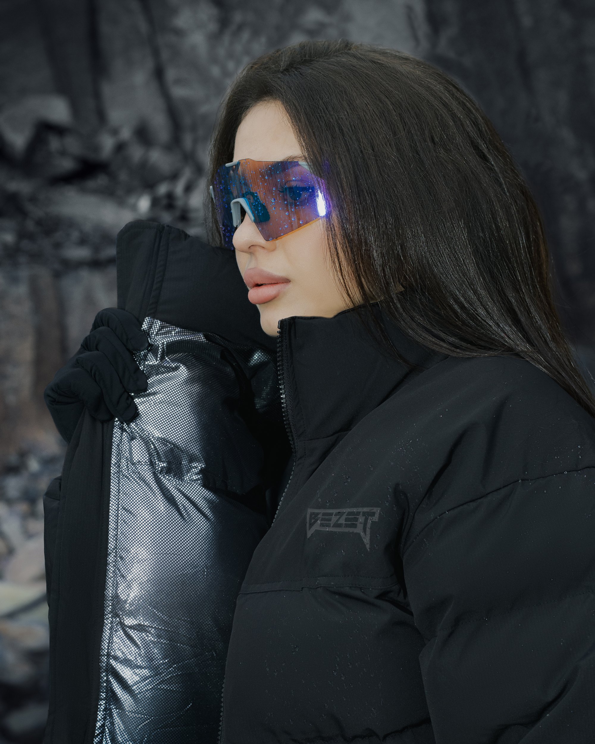 Куртка зимова жіноча BEZET Nord чорний - Фото 9