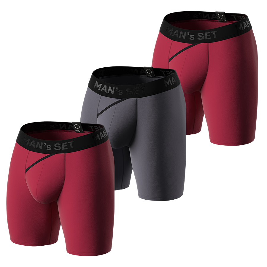 Комплект трусов Long 2.0 Black Series, 3шт MansSet