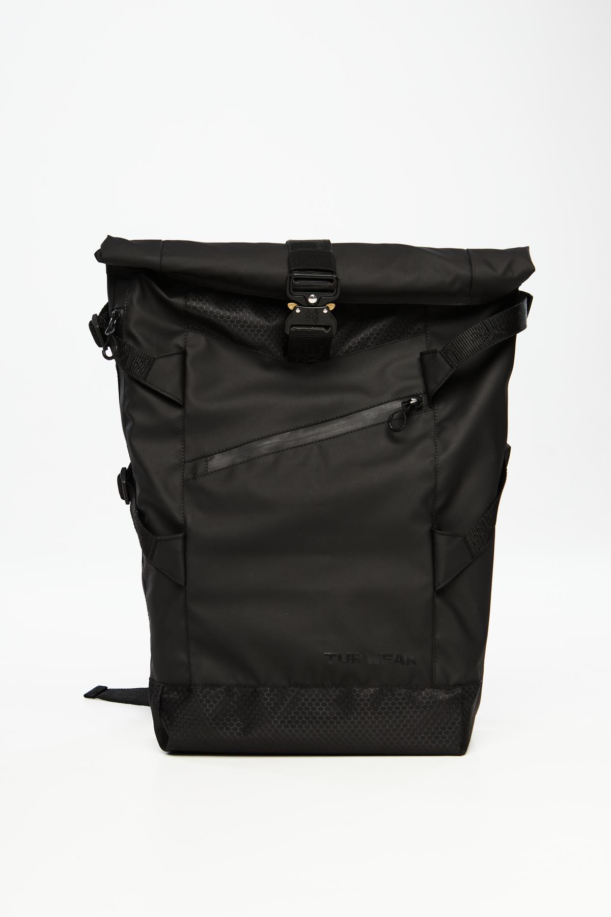 Рюкзак роллтоп SA-2402, чорний TURWEAR