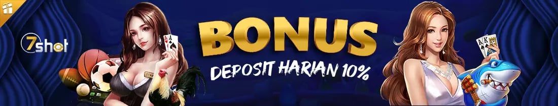 BONUS DEPOSIT HARIAN 10%