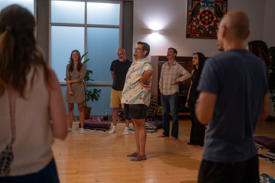 Sunday Fire with Derek lively at Flow Yoga Westgate in Westgate Austin