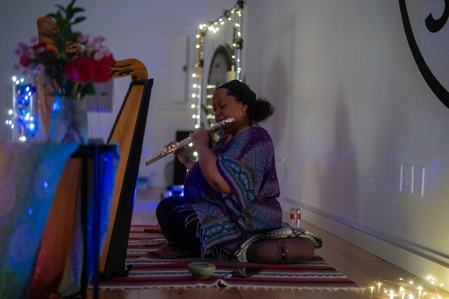 Free Saturday Wellness: Yin, Flute & Deep Listening at Flow Yoga South Congress in 