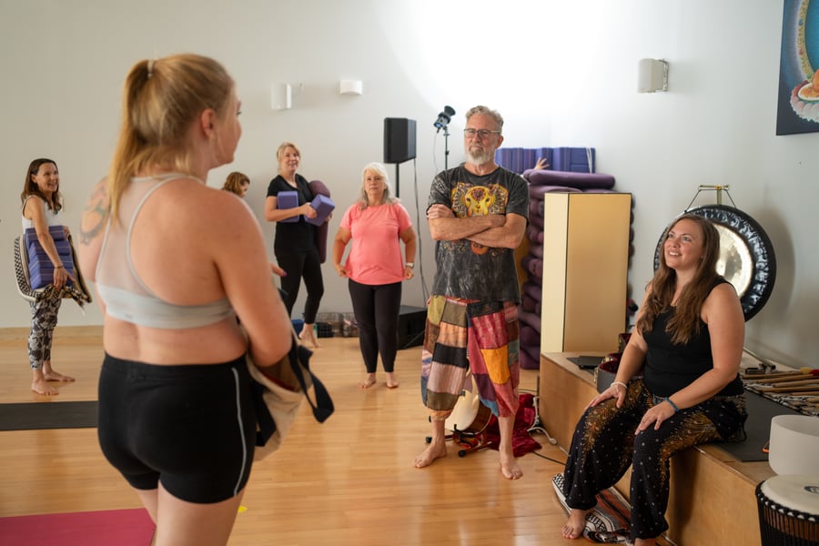 Saturday Wellness with kayla Tizanno at Flow Yoga South Congress in 