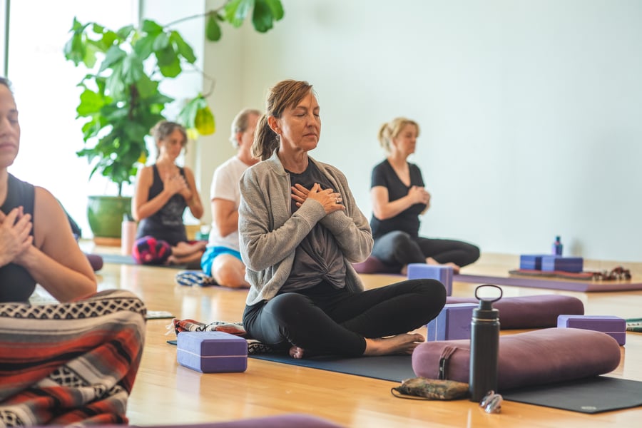 Saturday Wellness: Somatic & Restorative yoga + Sound healing at Flow Yoga South Congress in 