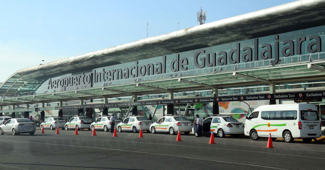 Fachada del Aeropuerto Internacional de Guadalajara