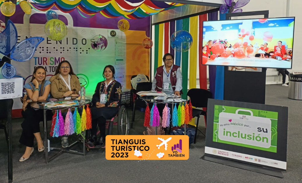 Stand del SECTUR en el Tianguis Turístico 2023