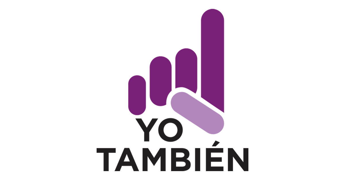 Logotipo de Yo También en fondo blanco.