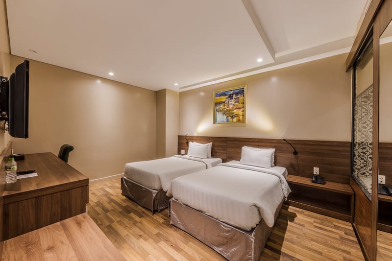 Superior Twins room