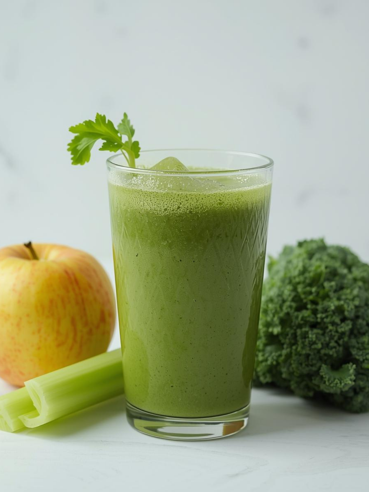 Nước Ép Táo Cần Tây Cải Kale