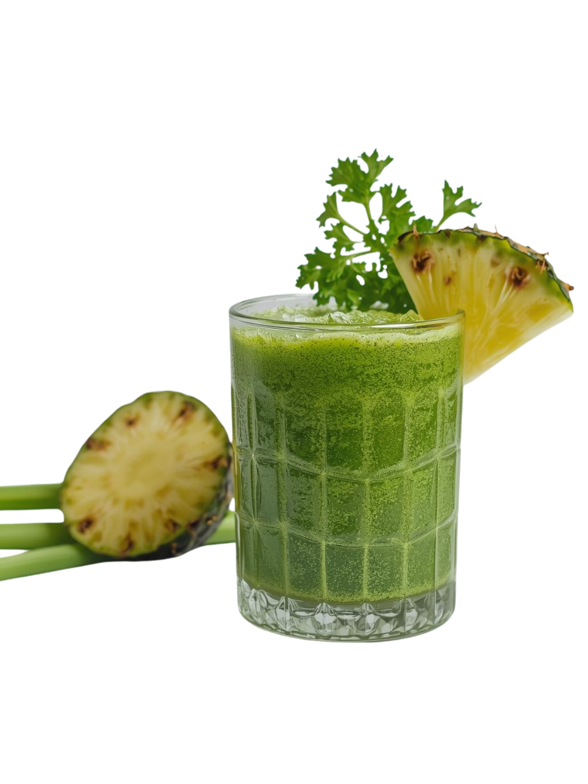 Nước Ép Thơm Cần Tây Cải Kale