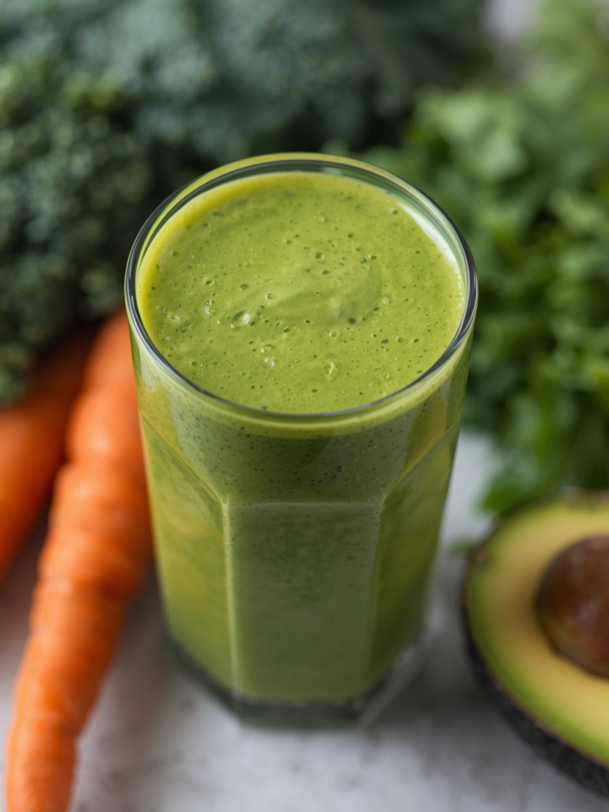 Sinh Tố Cải Kale Cà Rốt Bơ