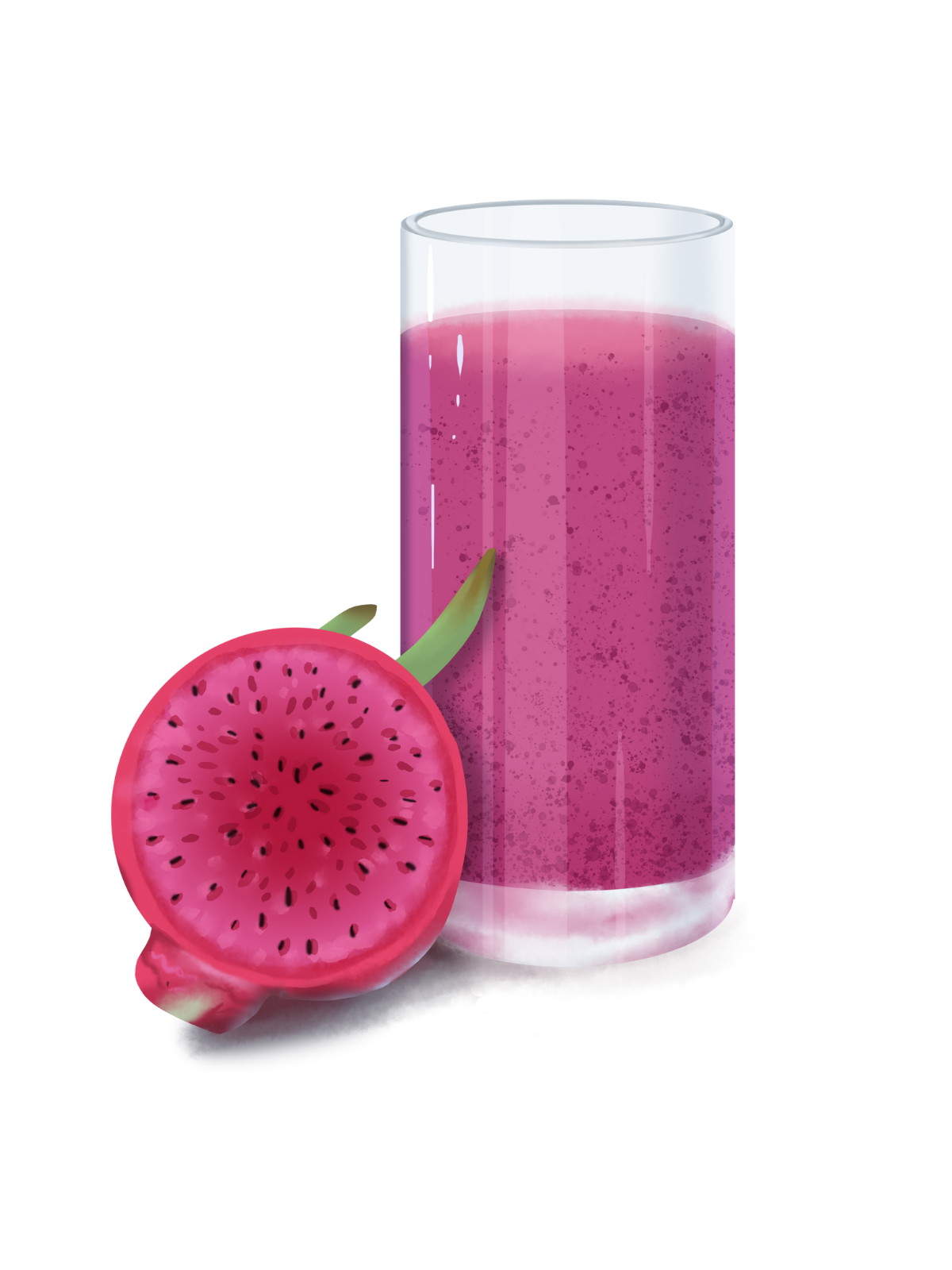 Sinh Tố Thanh Long Đỏ