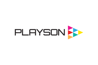 Playson pelinvalmistajan logo