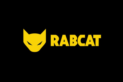 Rabcat pelinvalmistajan logo