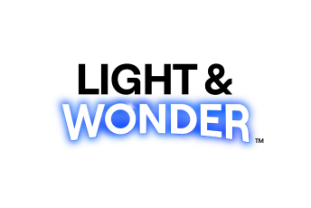 Light & Wonder pelinvalmistajan logo