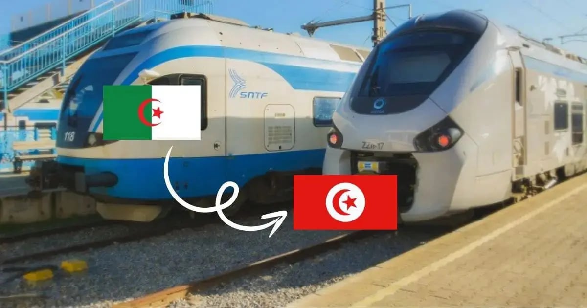 Horaires et tarifs du train Algérie–Tunisie dévoilés