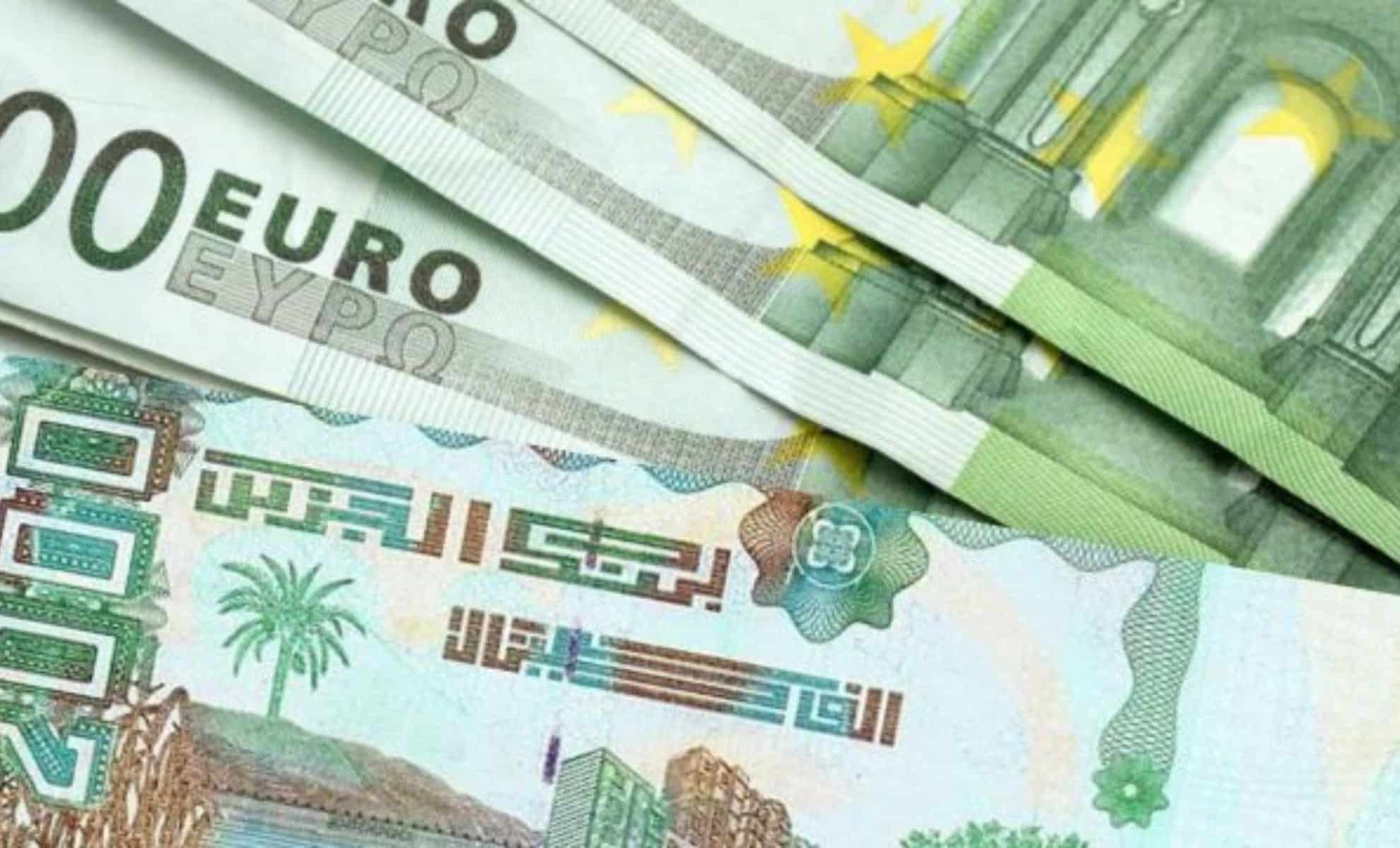 Dinar algérien : l’euro à 278 DA, l’écart avec le taux officiel explose (samedi 23 mai 2026)
